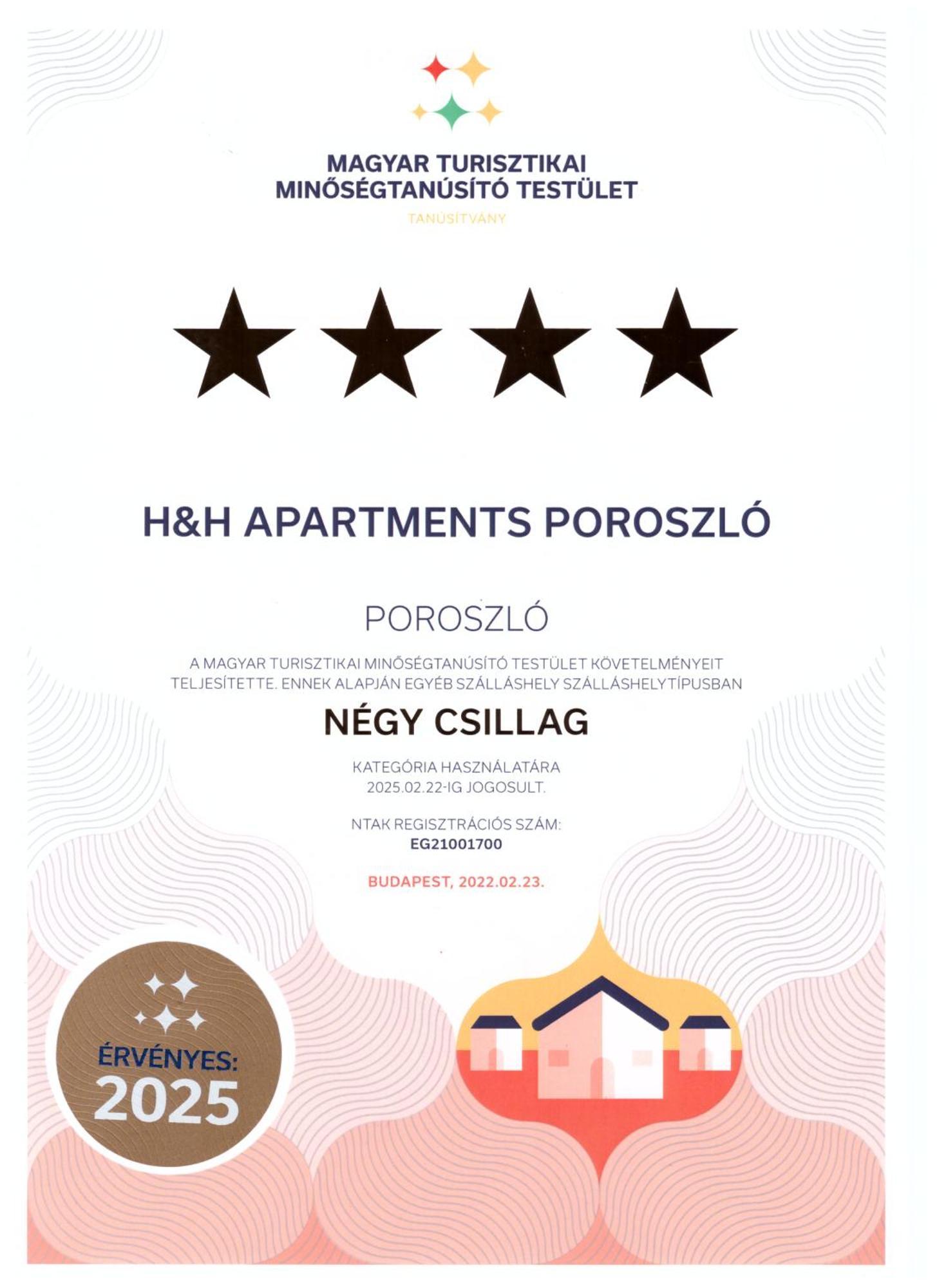 H&H Apartments Poroszló المظهر الخارجي الصورة